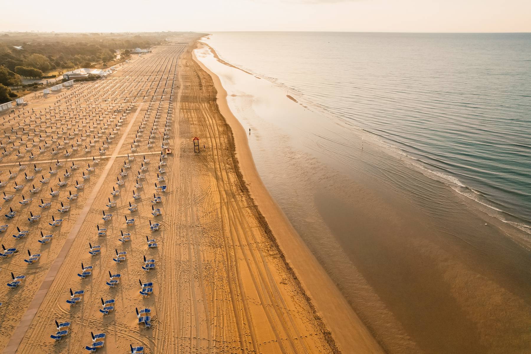 La spiaggia di Bibione