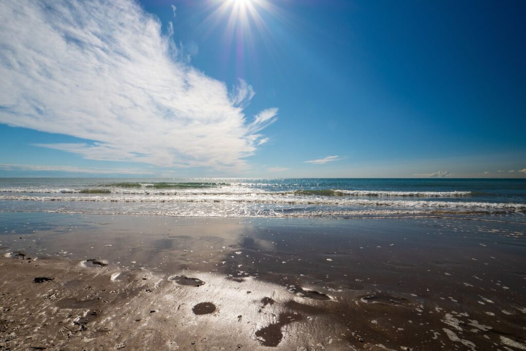 Cavallino-Treporti beach on the Adriatic