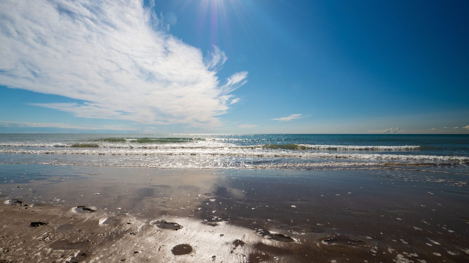 Cavallino-Treporti beach on the Adriatic