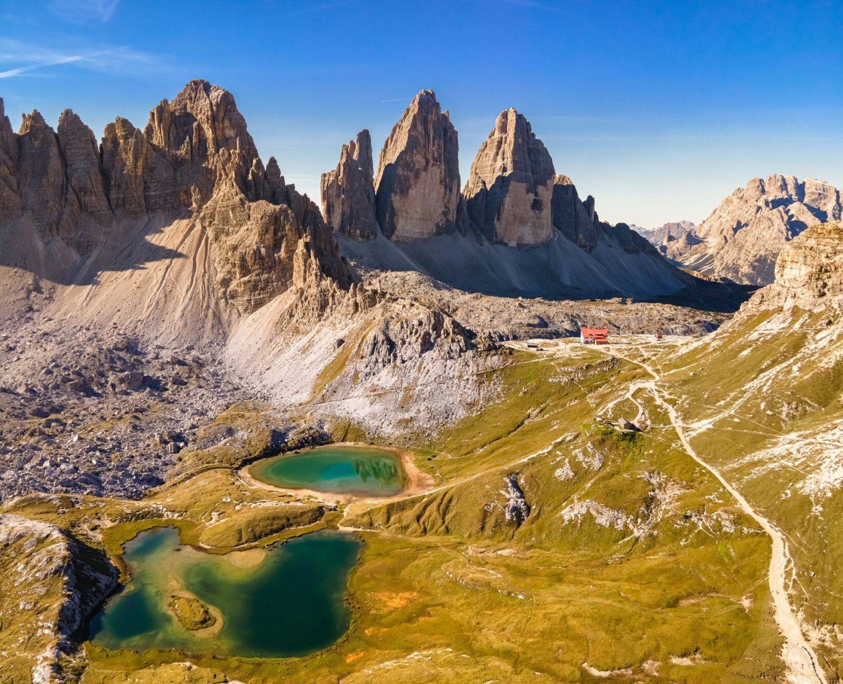 Le Tre Cime di Lavaredo nelle Dolomiti, patrimonio UNESCO