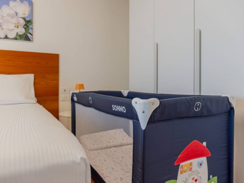 Cot available for little ones